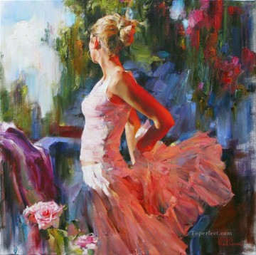 Pretty Girl MIG 53 Impressionist Oil Paintings